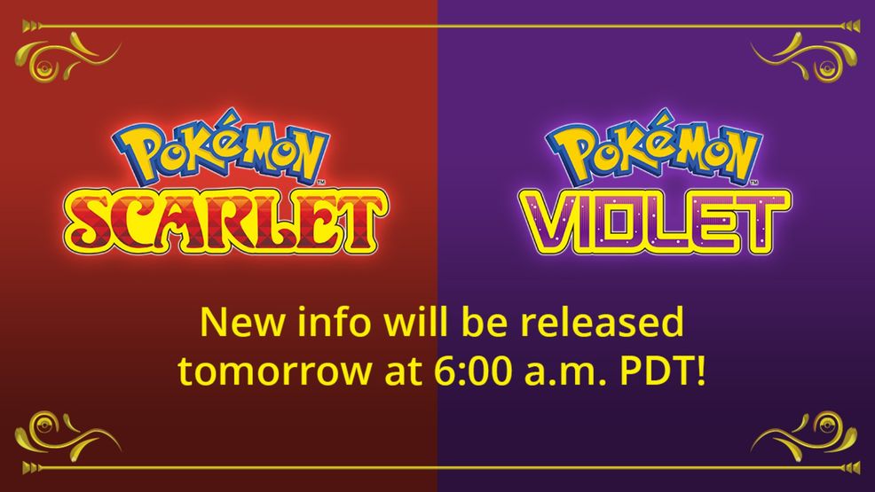 New Pokémon Scarlet and Violet trailer to debut on June 1