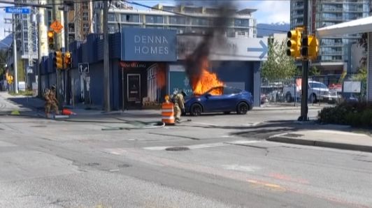 Transport Canada to investigate recent Vancouver Tesla fire incident