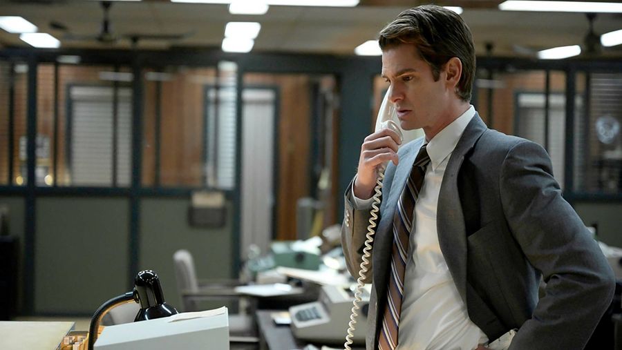Andrew Garfield in Under the Banner of Heaven