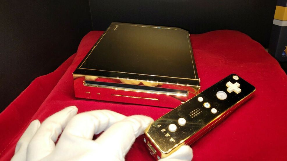 Gold Nintendo Wii