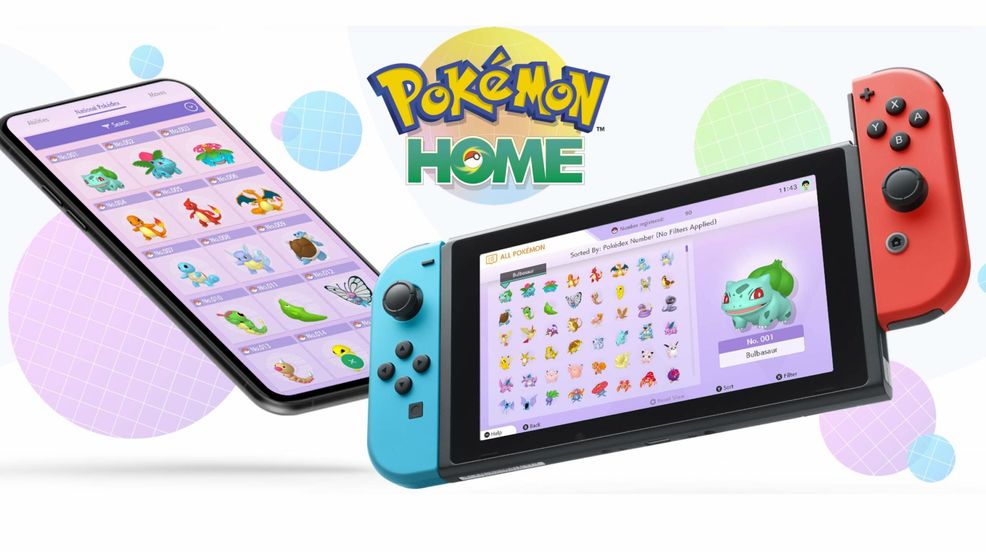 Pokémon Home 2.0 adds compatibility with latest Nintendo Switch titles