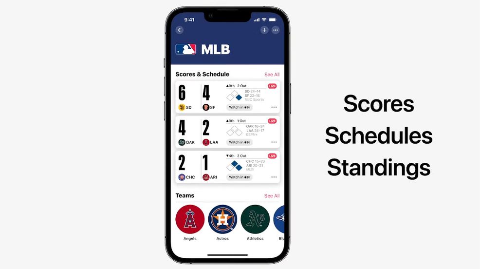 Apple adds new easy-access sports features in iOS 16