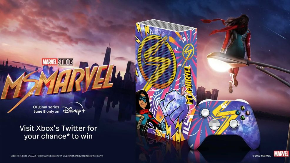 Xbox Ms. Marvel console