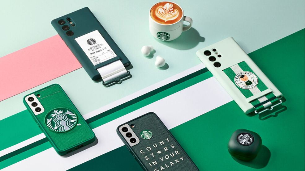Check out this Starbucks coffee-themed earbuds case for Samsung Galaxy Buds