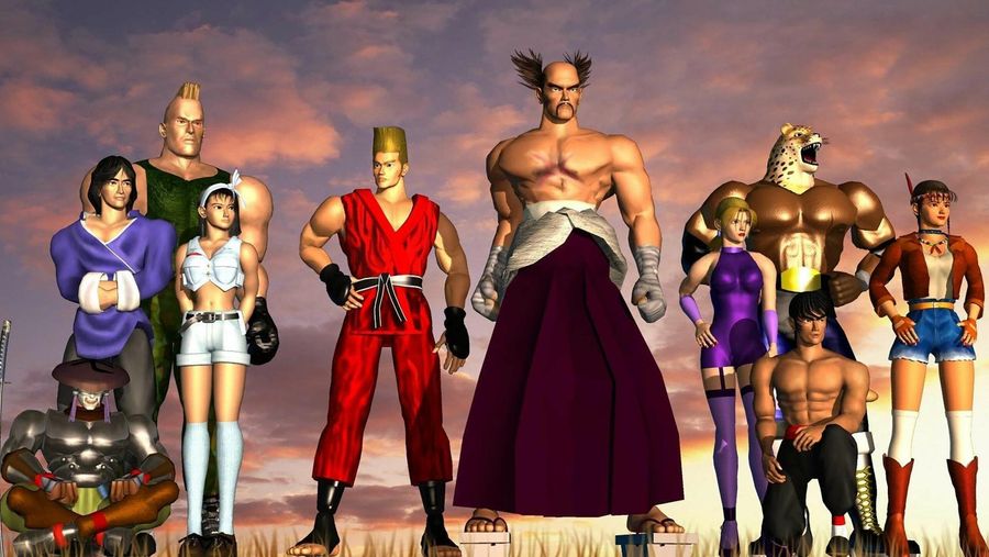 Tekken 2 artwork