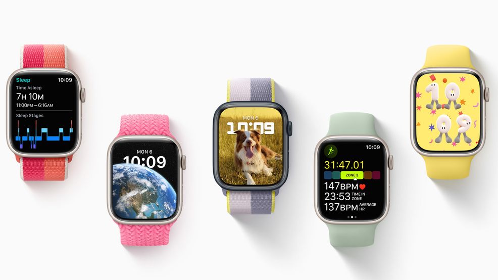 Apple adds new Watch Faces, sleep monitoring and medication tracking to WatchOS 9