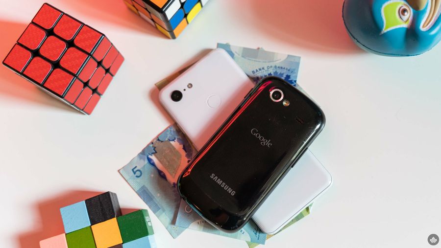 Old smartphones and money