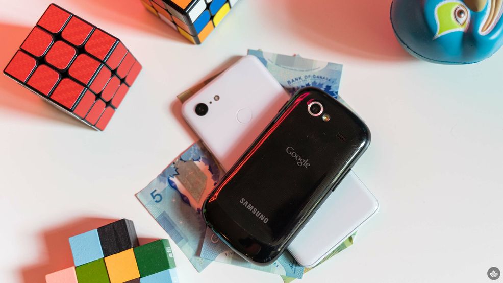 Old smartphones and money