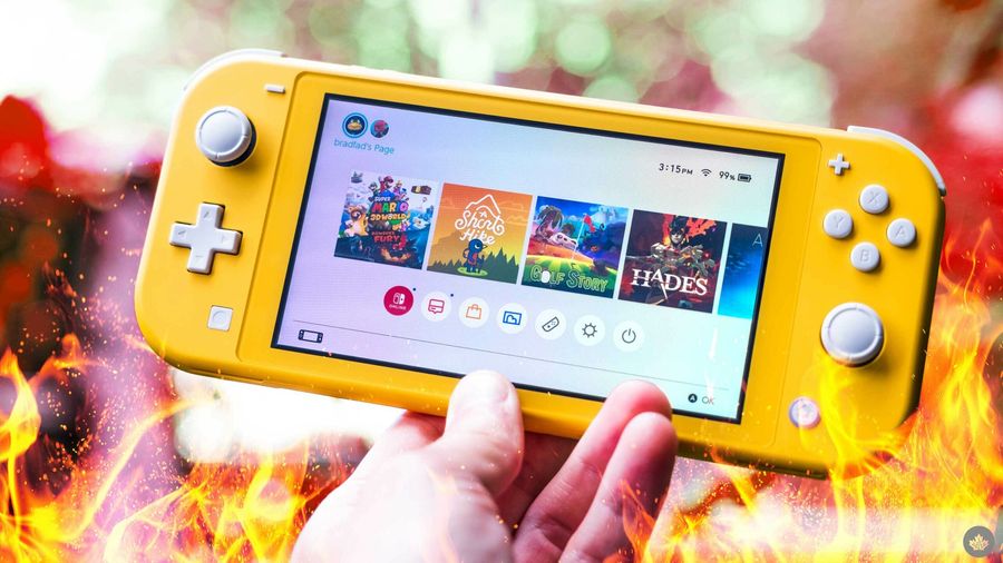 Switch on fire