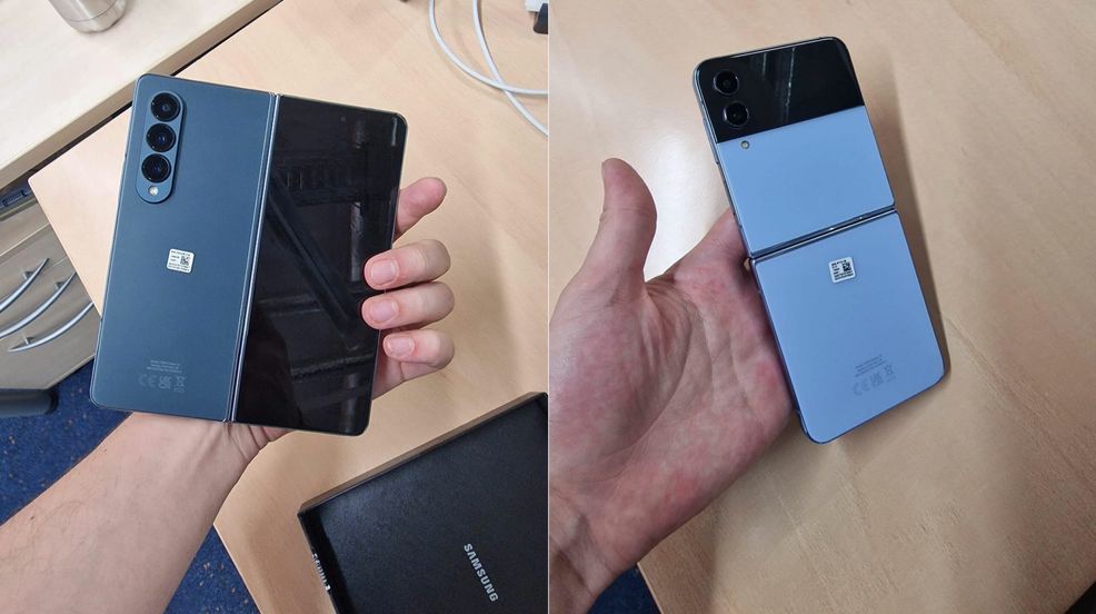 Samsung’s Z Flip 4 and Z Fold 4 images leak online two days before launch