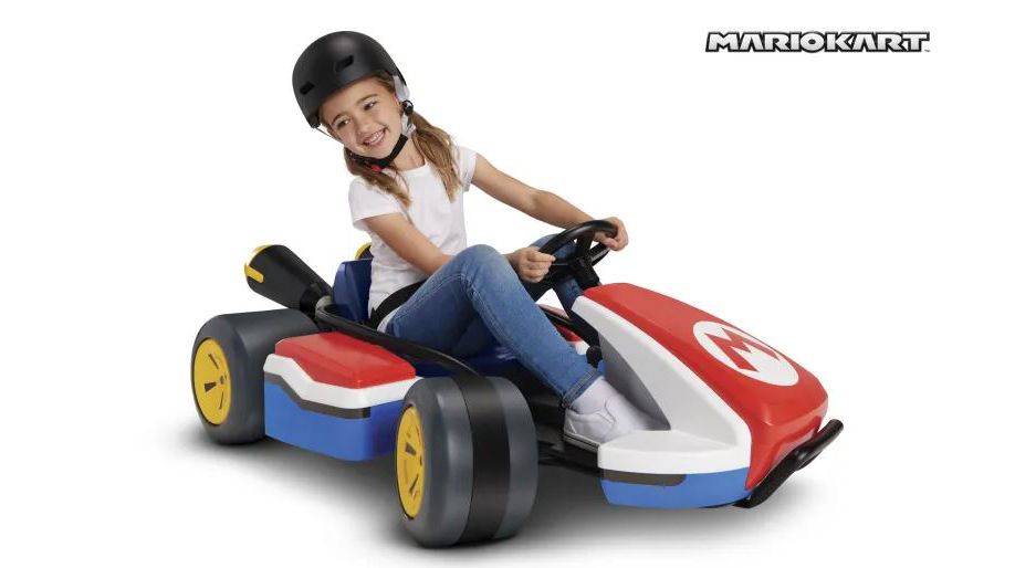 Jakks Pacific shows off real-life Mario Kart that you drive around