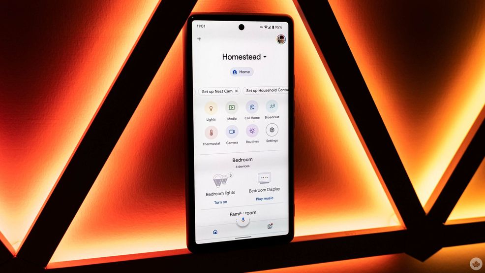 Google Home app