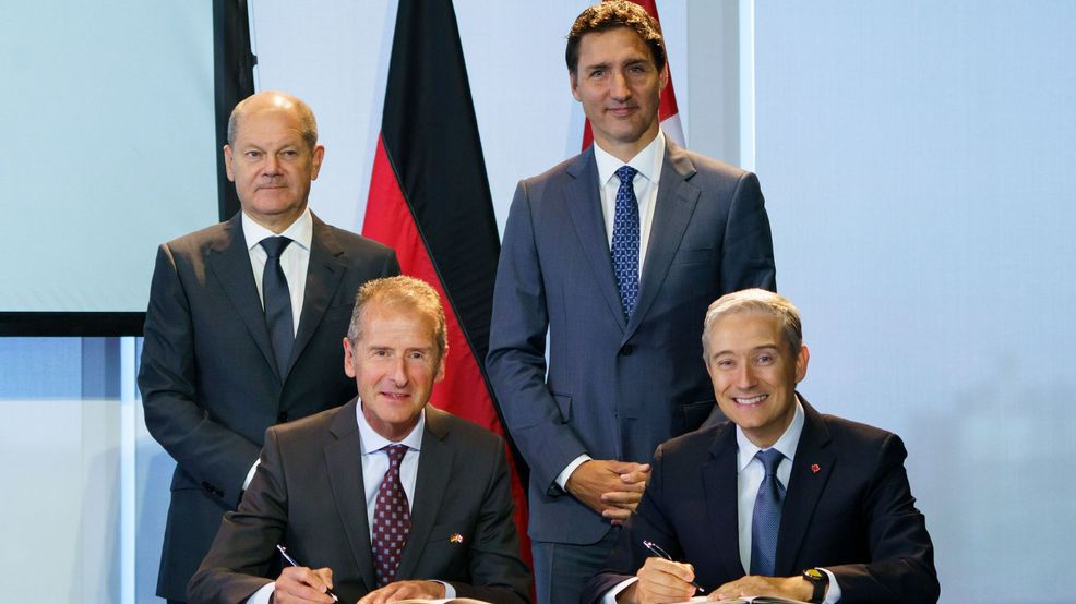 Federal government partners with Volkswagen and Mercedes-Benz to cement its EV position
