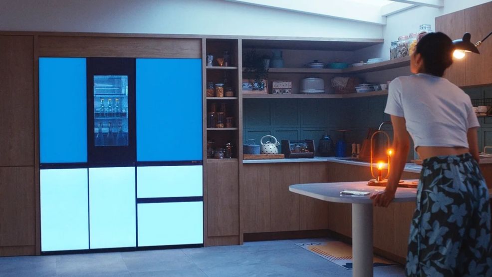 LG reveals MoodUp fridge with LED door panels ahead of IFA 2022