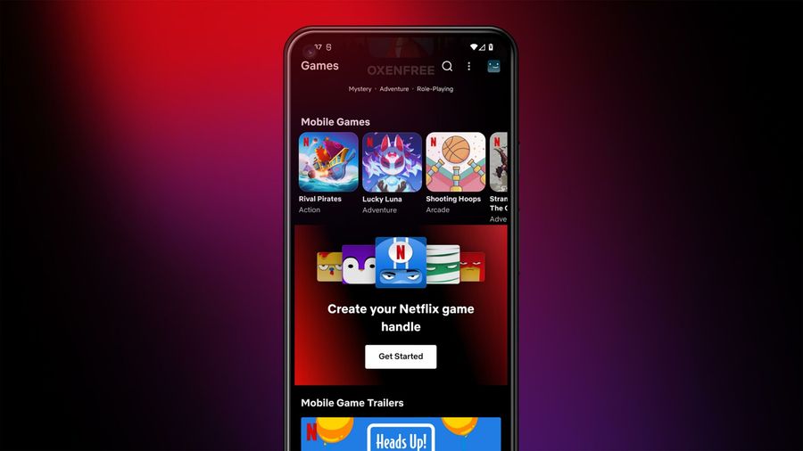 Netflix Games game handles
