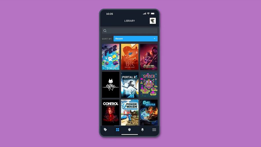 Steam Mobile app