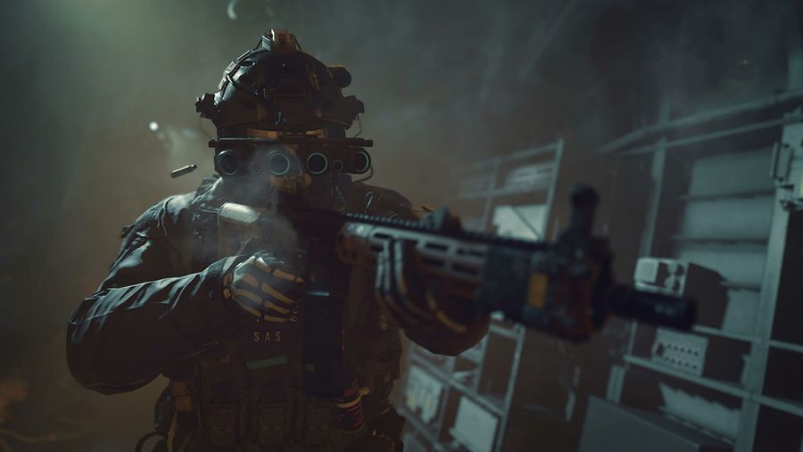 Call of Duty MW2 guy with gun
