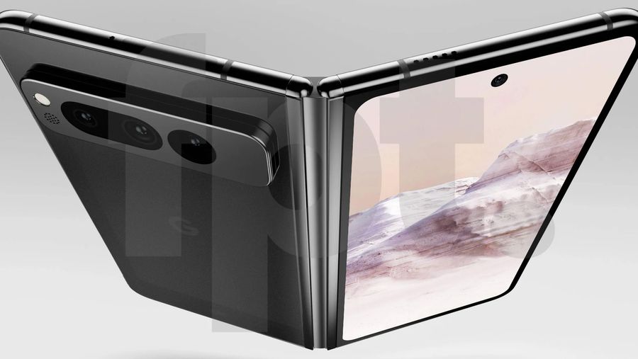 Pixel Fold Leaked render