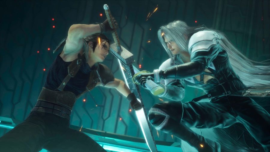 Crisis Core Zack vs Sephiroth