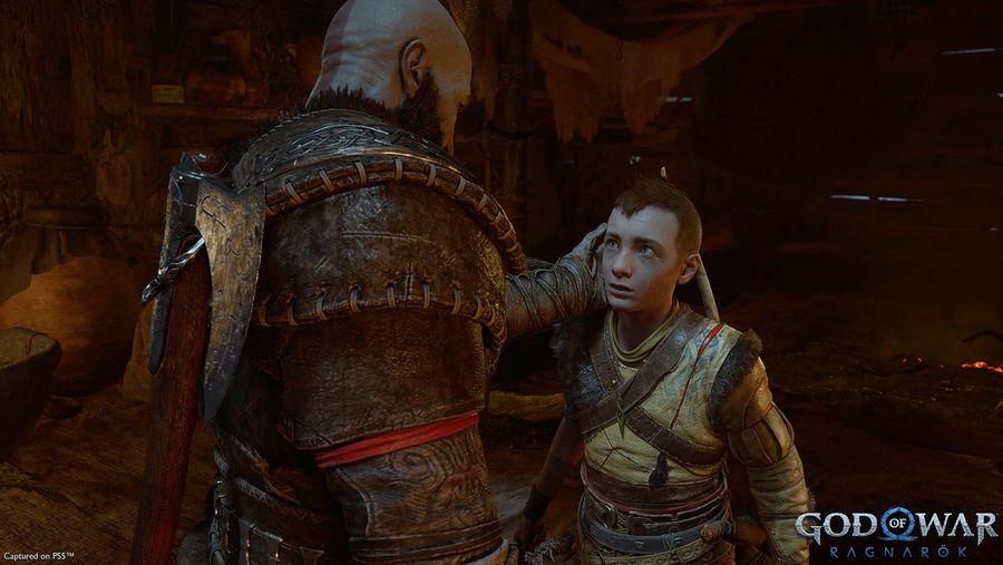 God of War Ragnarok Kratos and Atreus