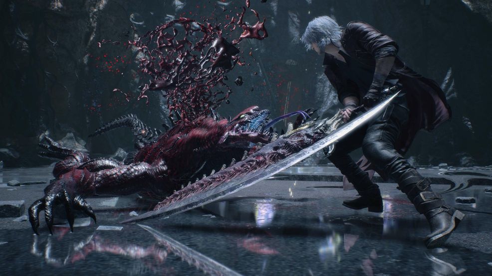 Devil May Cry 5 SE Dante combat