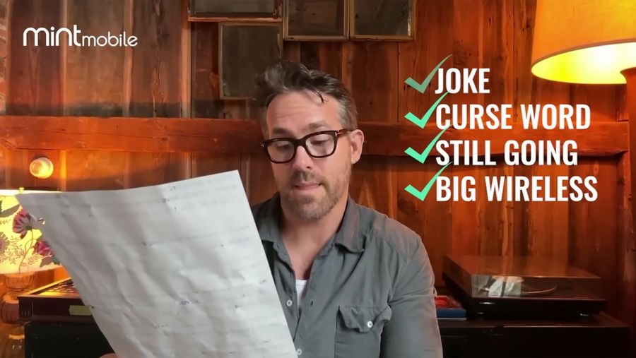 Ryan Reynolds Mint Mobile ChatGPT ad