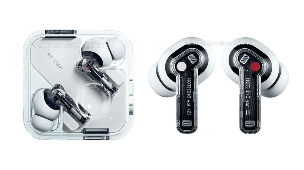 Nothing’s Ear (2) wireless earbuds could look a lot like the Nothing Ear (1)s