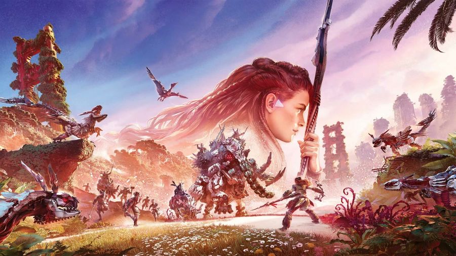 Horizon Forbidden West key art