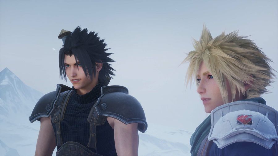 Crisis Core Final Fantasy VII Reunion Zack and Cloud