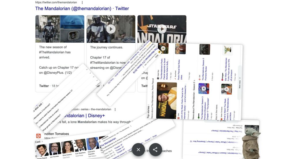 Today’s ‘The Mandalorian’ Google easter egg is adorable