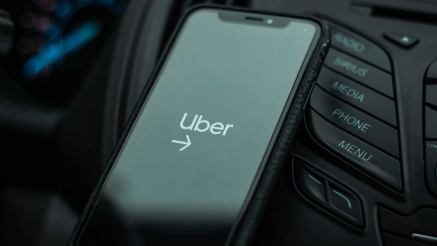 Uber splash screen