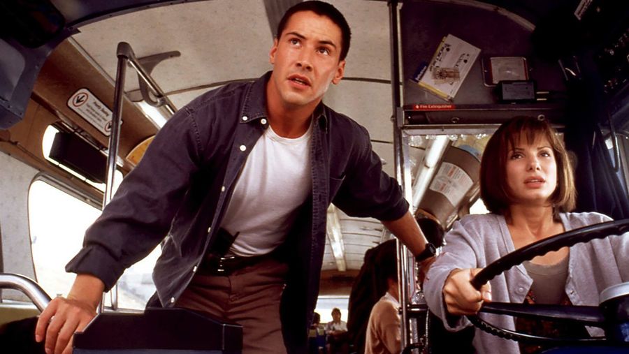 Speed Keanu Reeves and Sandra Bullock