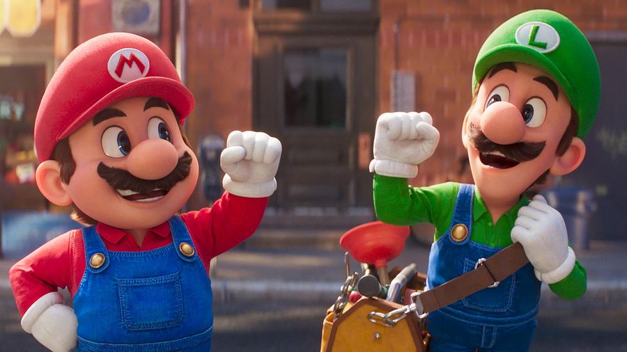 The Super Mario Bros. Movie Mario and Luigi