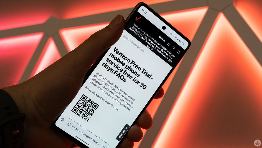 Verizon 30-day free trial
