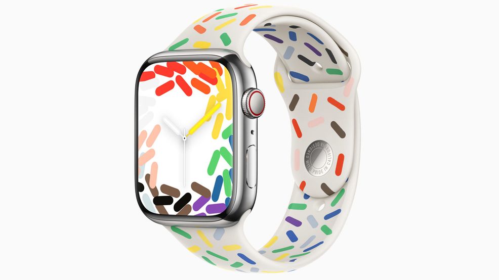 Apple’s new Apple Watch band for Pride will have you craving cupcakes