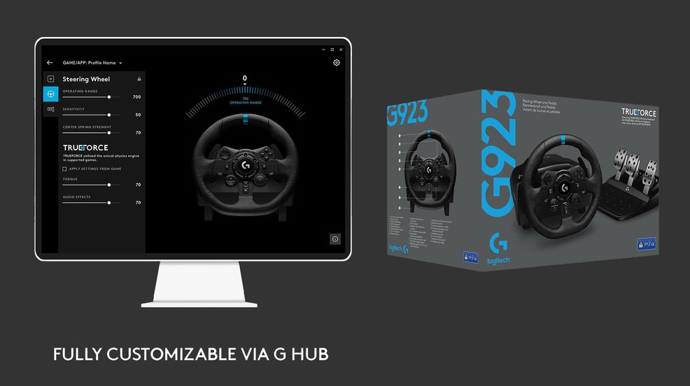 Best Buy’s Summer PC Gaming sale discounts the Logitech G923 True Force Racing Wheel