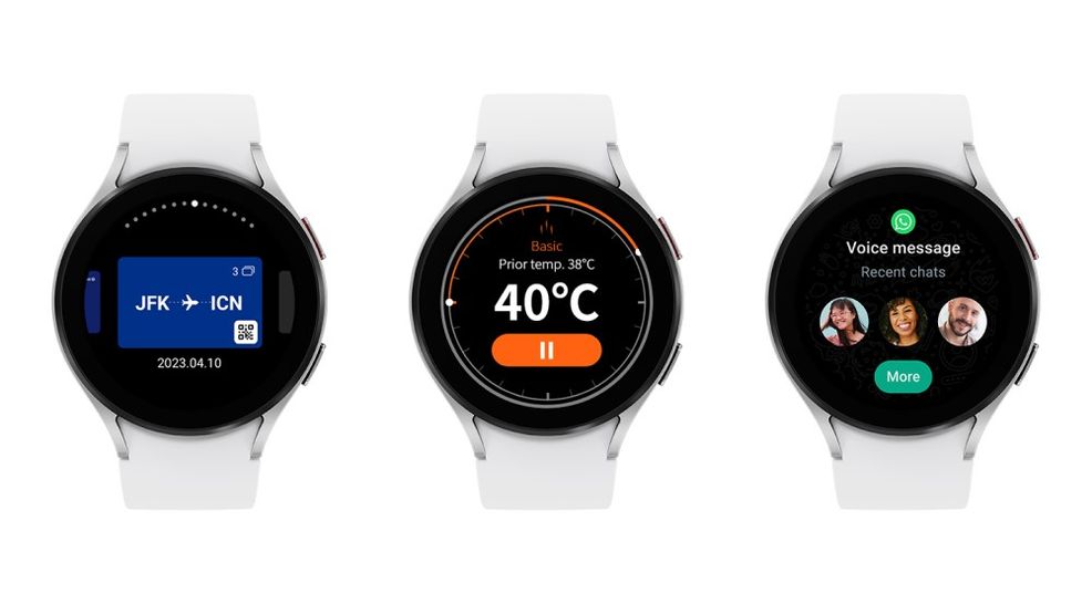 Samsung announces Samsung Wallet, Thermo Check and WhatsApp apps for Galaxy Watches