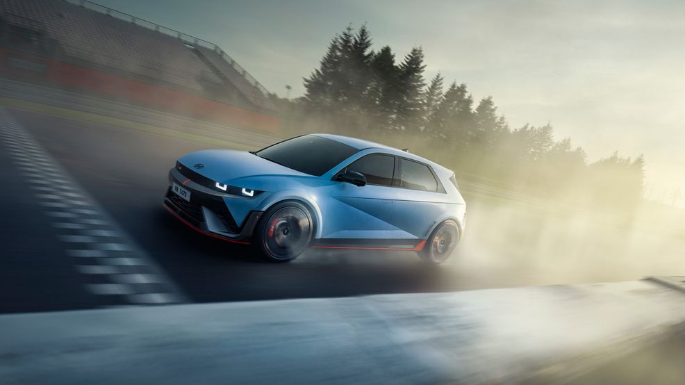 Hyundai Ioniq 5 N EV boasts up to 641hp, speakers to simulate car noises and a rear wiper