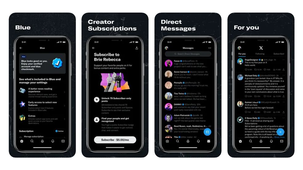 Rebranded X (Twitter) app now live on the App Store
