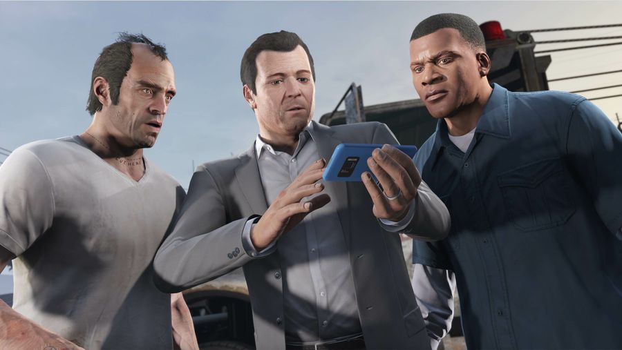 GTA V Trevor Michael and Franklin