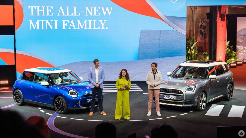 The new Mini Cooper is design-forward and fashionable