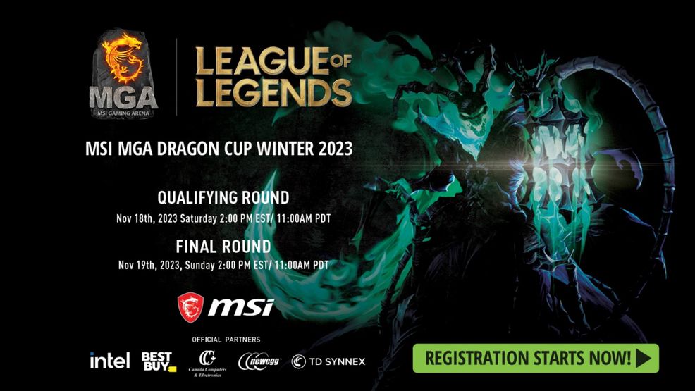 Registrations for MSI Canada’s League of Legends tournament open now