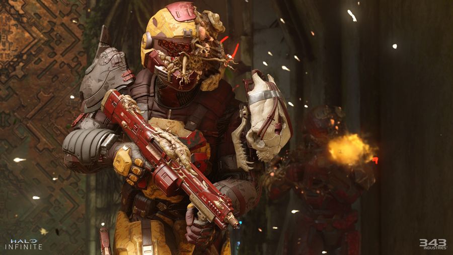 Halo Infinite's Flood Armour