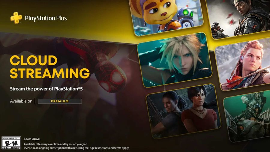 PS5 cloud streaming
