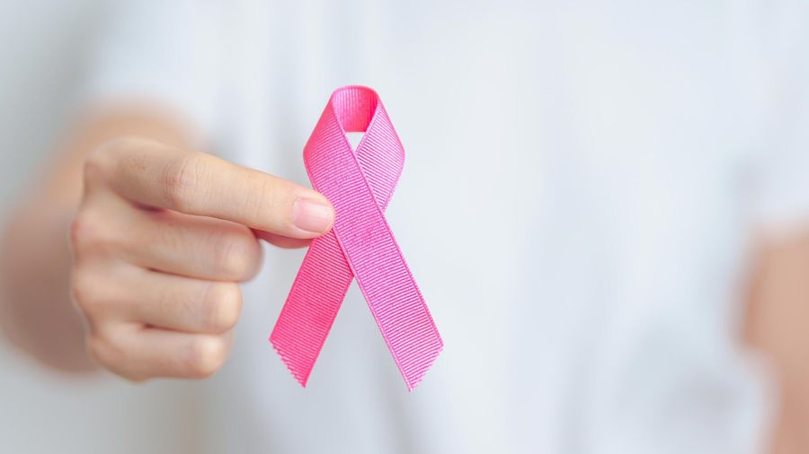 Breast cancer ribbon