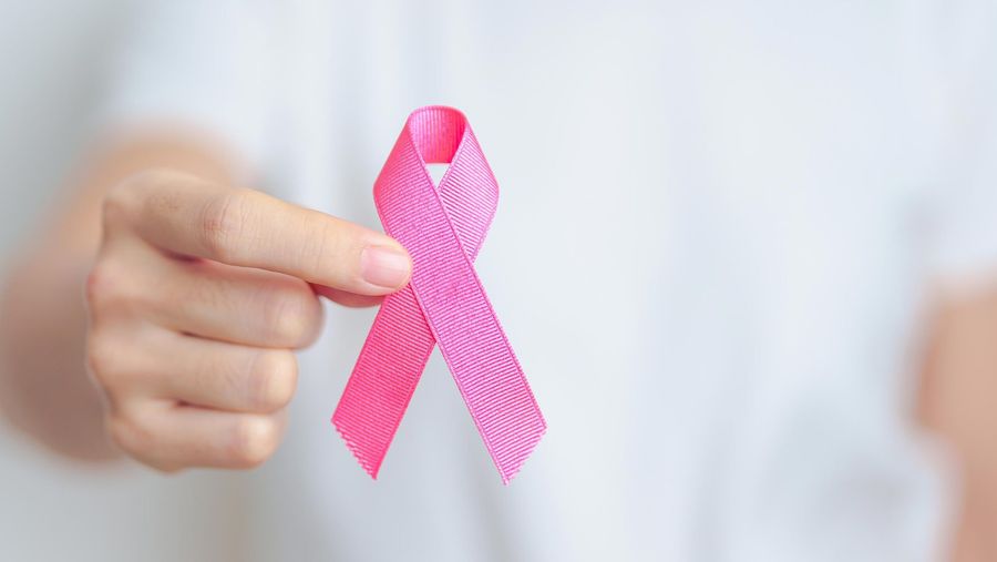 Breast cancer ribbon