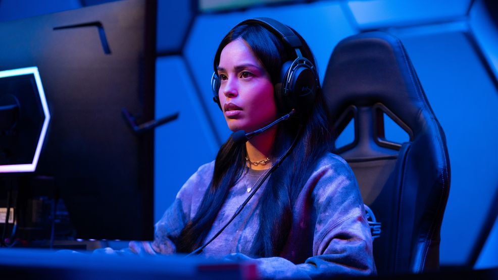 Chatting with Valkyrae about authentic gaming and streamer culture in Apple’s The Family Plan