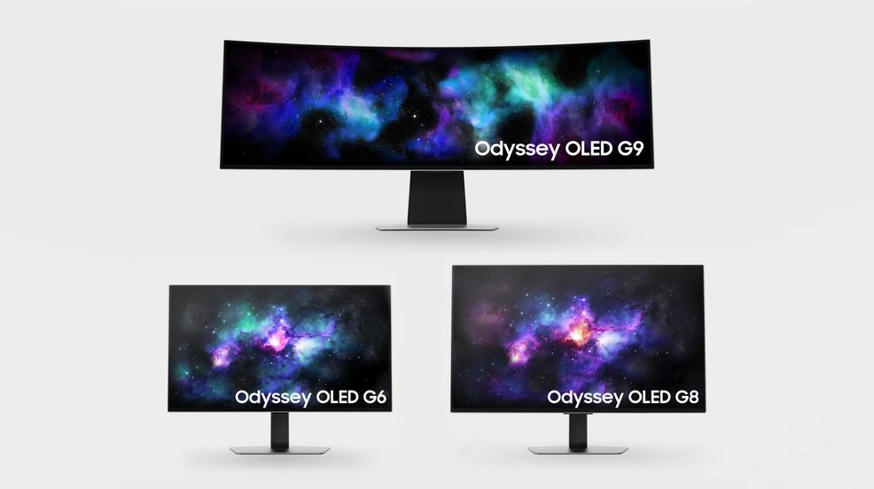 Samsung unveils new Odyssey G6, G8 and G9 gaming monitors