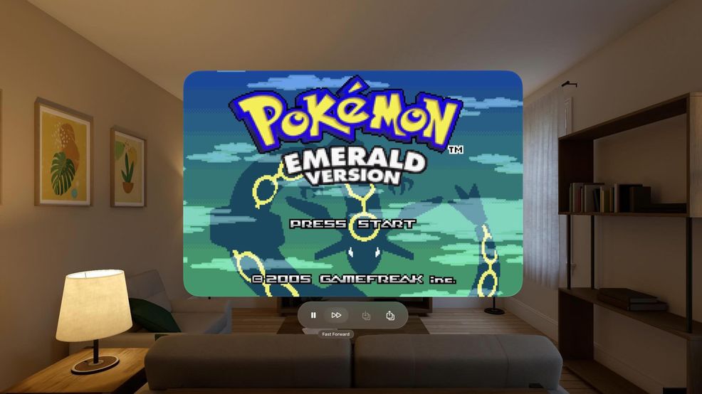 You can now play Game Boy games on the Vision Pro