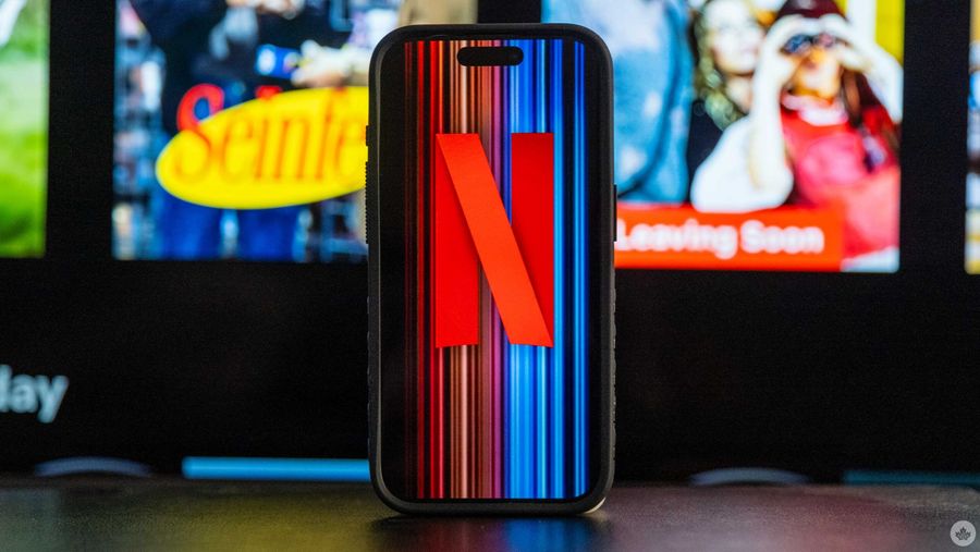 Netflix app on phone
